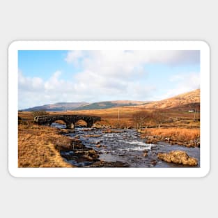 Packhorse Bridge, Isle of Mull, Scotland Sticker